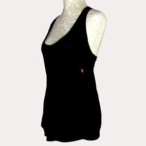 Nike Vintage Racerback Chest Pocket Layering Tank Top Black XS